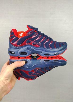 Nike air max plus tn blue&red4 фото