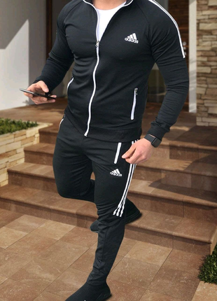 Чоловічий спортивний костюм adidas1 фото