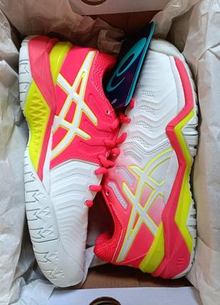 Жіночі тенісні кросівки asics gel-resolution. нові в коробці оригінал