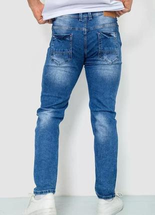 Модные прямые мужские джинсы турция4 фото