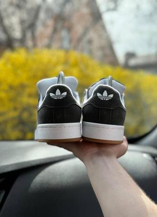 Мужские кроссовки adidas campus grey , мужские кроссовки адидас кампус серые3 фото