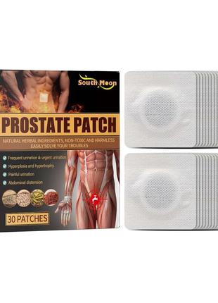 Урологічний пластир від простатиту south moon prostate patch 30 штук2 фото