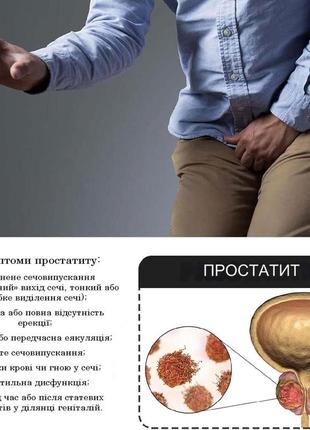 Урологічний пластир від простатиту south moon prostate patch 30 штук4 фото