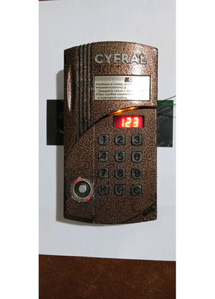 Продам блок виклику cyfral ccd40. домофон