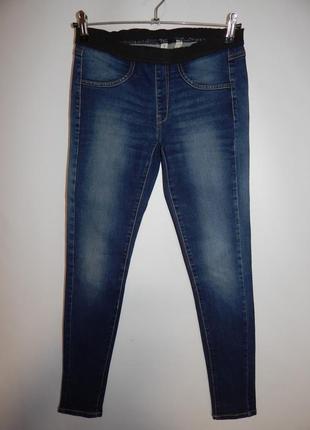 Джинси з середньою посадкою на резинці mango🍭