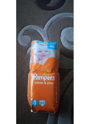 Підгузники pampers 3 подгузники памперс