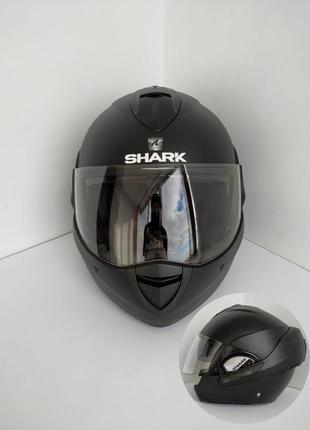 Мотошолом-трансформер модуляр shark evoline 3 розмір s 55-56