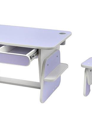 Дитячий стіл с регулюванням -растишка, парта, стіл і стілець
