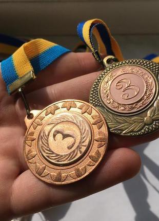 Медалі за призові місця на спортивних змаганнях 1 2 3 місце5 фото