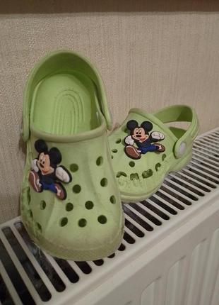 Кроксы микки маус