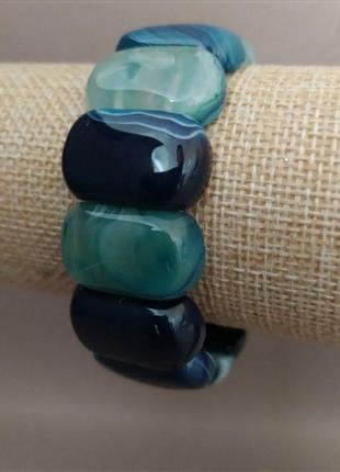 Браслет агат