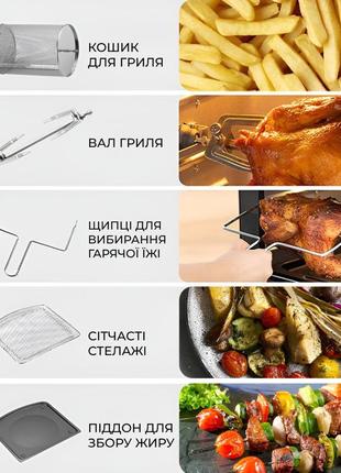 Настольная электродуховка 1800 вт 18 л духовой шкаф настольный  sokany4 фото