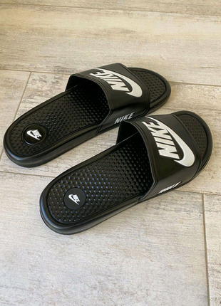 Чоловічі капці nike slide sandal logo black