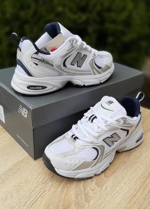 Чоловічі кросівки | new balance 530 | білі | шкіра/текстиль, :436 фото