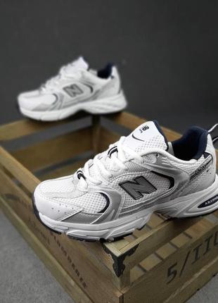 Чоловічі кросівки | new balance 530 | білі | шкіра/текстиль, :435 фото