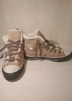 Продам зимові converse all star1 фото