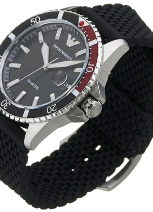 Чоловічий наручний годинник emporio armani ar11341 diver оригінал1 фото