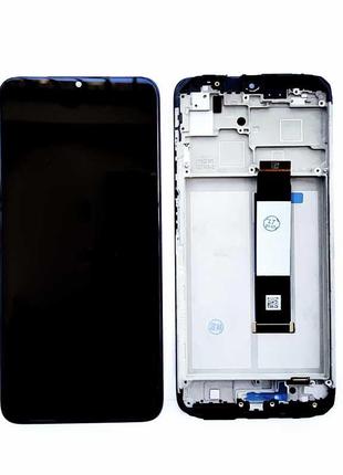 Xiaomi redmi 9t / poco m3 дисплейний модуль з рамкою (екран + тач
