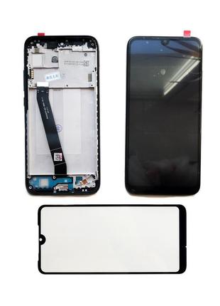 Xiaomi redmi 7 дисплейный модуль с рамкой (экран + тачскрин+рамка