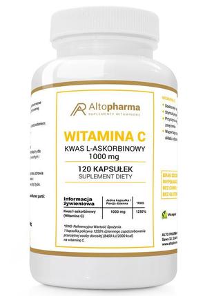 Вітаміни altopharma c – 120 капс1 фото