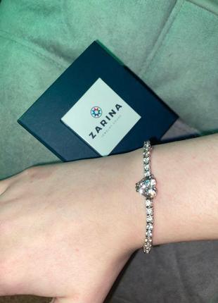 Срібний браслет zarina