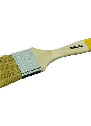 Кисть флейцевая профи 1.5" sigma (8301731)
