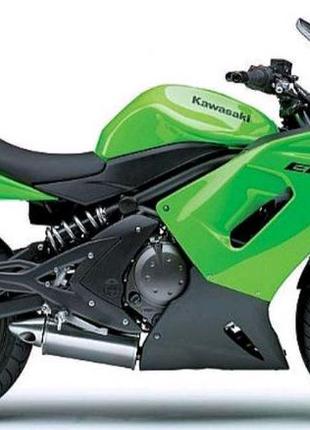 Наклейки на мотоцикл бак пластик kawasaki  кавасаки  er 6f