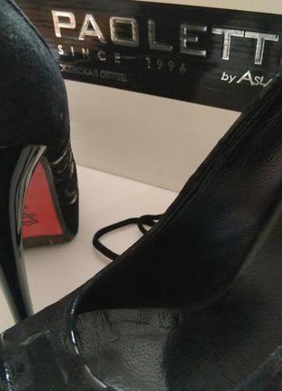 Туфли на высоком каблуке paoletti2 фото