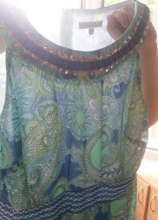 Шикарне дизайнерське плаття-сарафан3 фото
