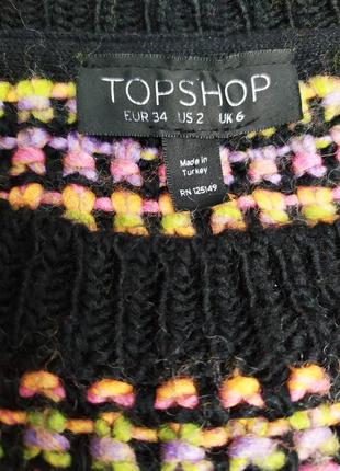 Тёплый яркий свитерок турция topshop6 фото