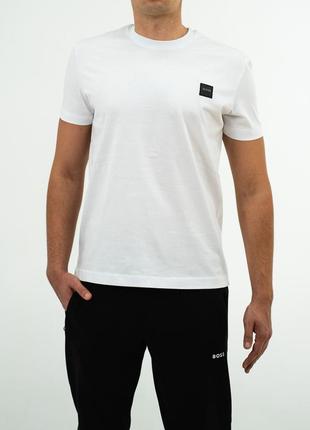 Футболка мужская boss logo label patch hb-7092wt 3xl