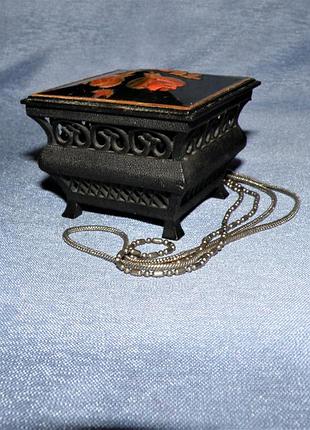 Миниатюрная шкатулка винтаж ссср