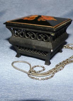 Миниатюрная шкатулка винтаж ссср