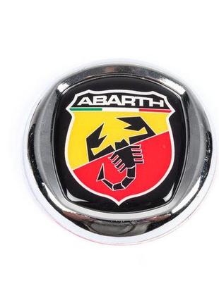 Емблема (abarth, самоклейка) 120 мм для тюнінг fiat