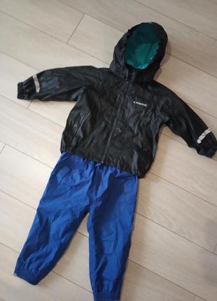 Куртка прорезиненная утепленная дождевик непромокайка штаны грязепруфф