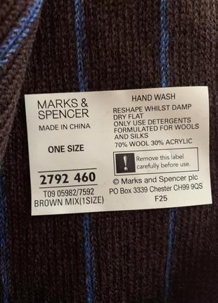 Новый шерстяной шарф от marks and spencer4 фото