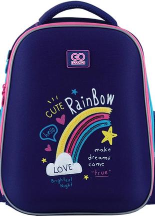 Рюкзак gopack education напівкаркасний go24-165m-1 cute rainbow3 фото