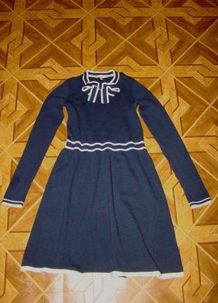 Вязаное платье jasper conran (р.11/12 лет)2 фото