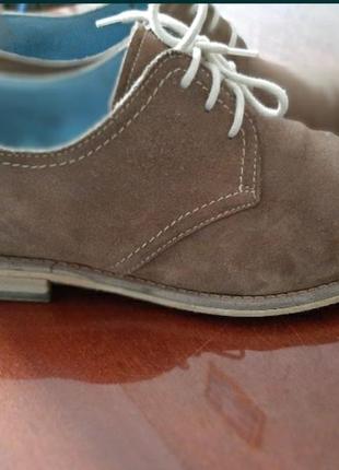 Туфли мужские замшевые, англия1 фото
