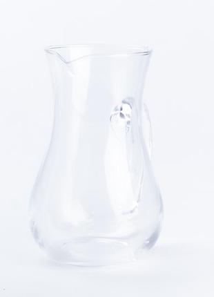 Кувшин стеклянный для напитков прозрачный2 фото