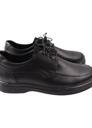 Туфли мужские vadrus черные натуральная кожа, 45