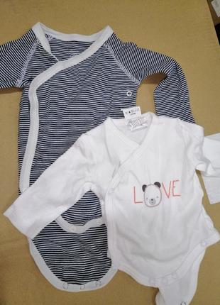 Пакет одежды для новорожденного мальчика3 фото