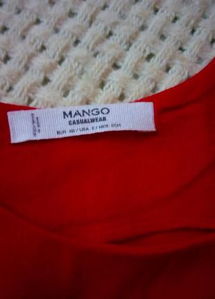 Красное платье mango2 фото