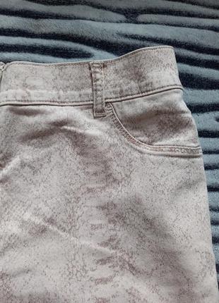 Брендовые джинсы скинни с высокой талией fiorella rubino, 16 pазмер.6 фото