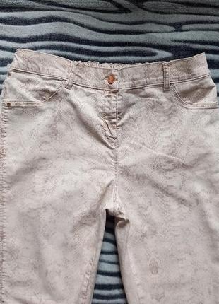Брендовые джинсы скинни с высокой талией fiorella rubino, 16 pазмер.7 фото