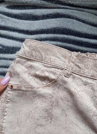 Брендовые джинсы скинни с высокой талией fiorella rubino, 16 pазмер.8 фото
