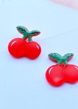 Серединка для бантиків вишенька