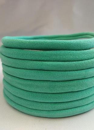Повязка-резинка бесшовная one size аквамарин