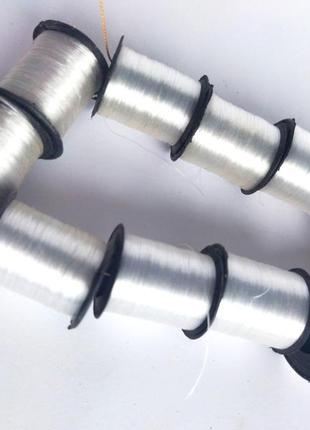 Волосінь на котушці біла 50 м