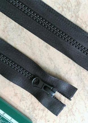 Молния разъемная правая трактор, т5, 55 см, нейлон, №202 серый